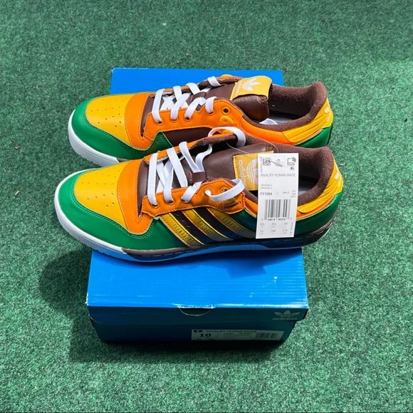 Human Made x adidas Rivalry Low (Mens US 10) Brand New! - Picture 4 of 5